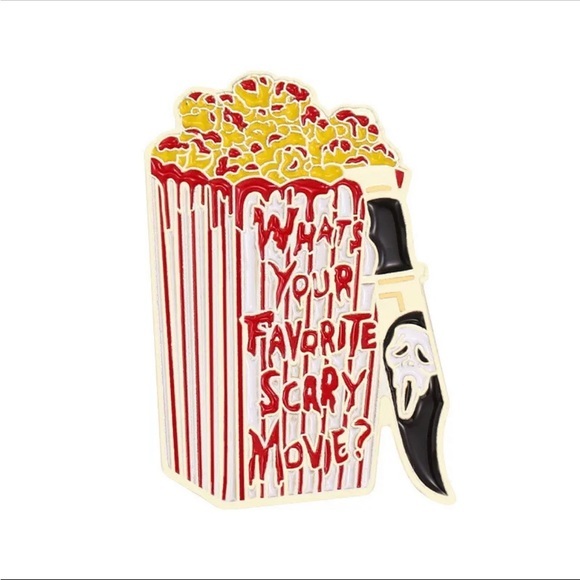 5/20$  Scream Ghost Face Ghostface Horror Kawaii Aesthetic Goth Enamel Pin - Picture 2 of 16